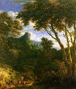 Jean-Baptiste Huysmans Mountainous Landscape oil painting artist